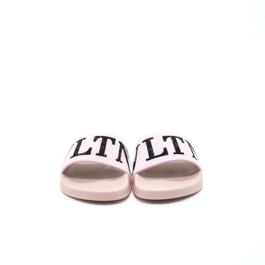 valentino-size-36-rubber-slider-sandal-pink