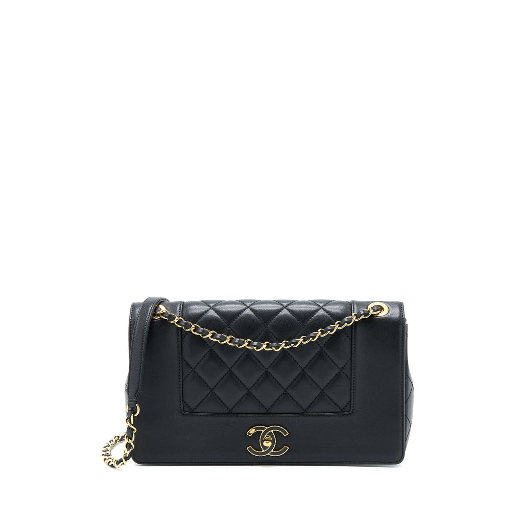 chanel-seasonal-quilted-flap-bag-black-multicolour-hardware