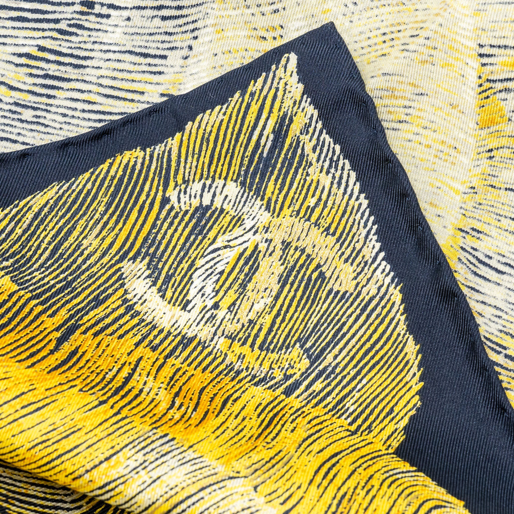 chanel-scarf-yellow-blue