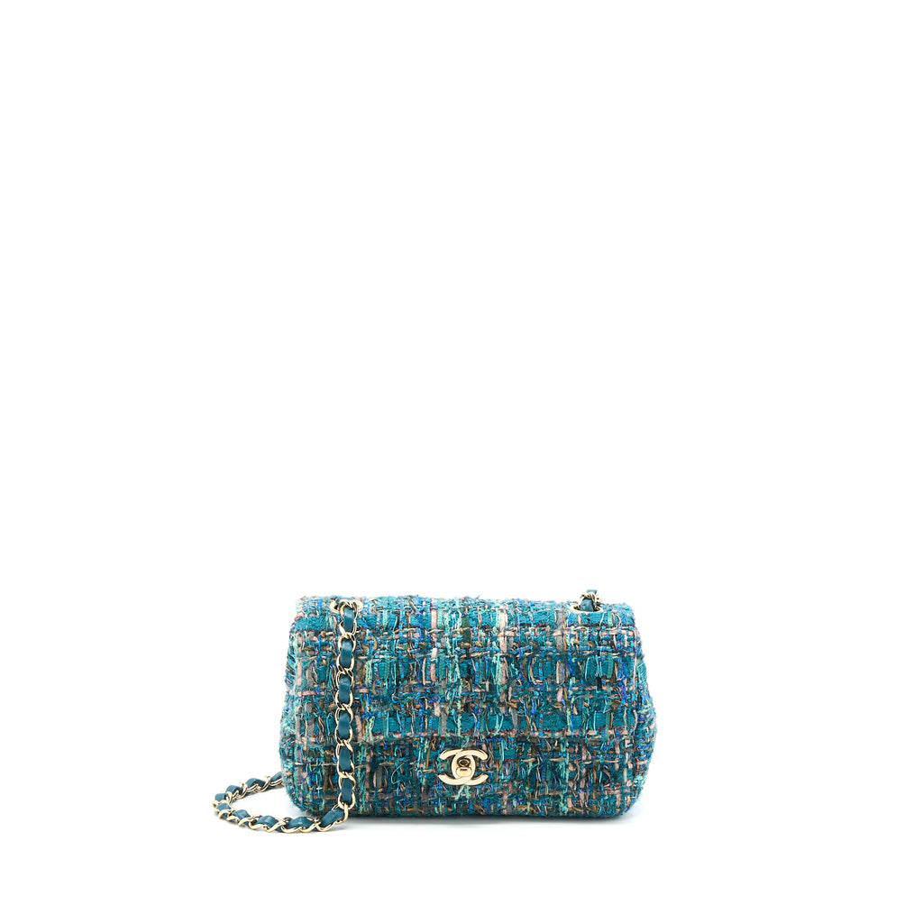 chanel-mini-rectangular-flap-bag-tweed-multicolor-green-lghw