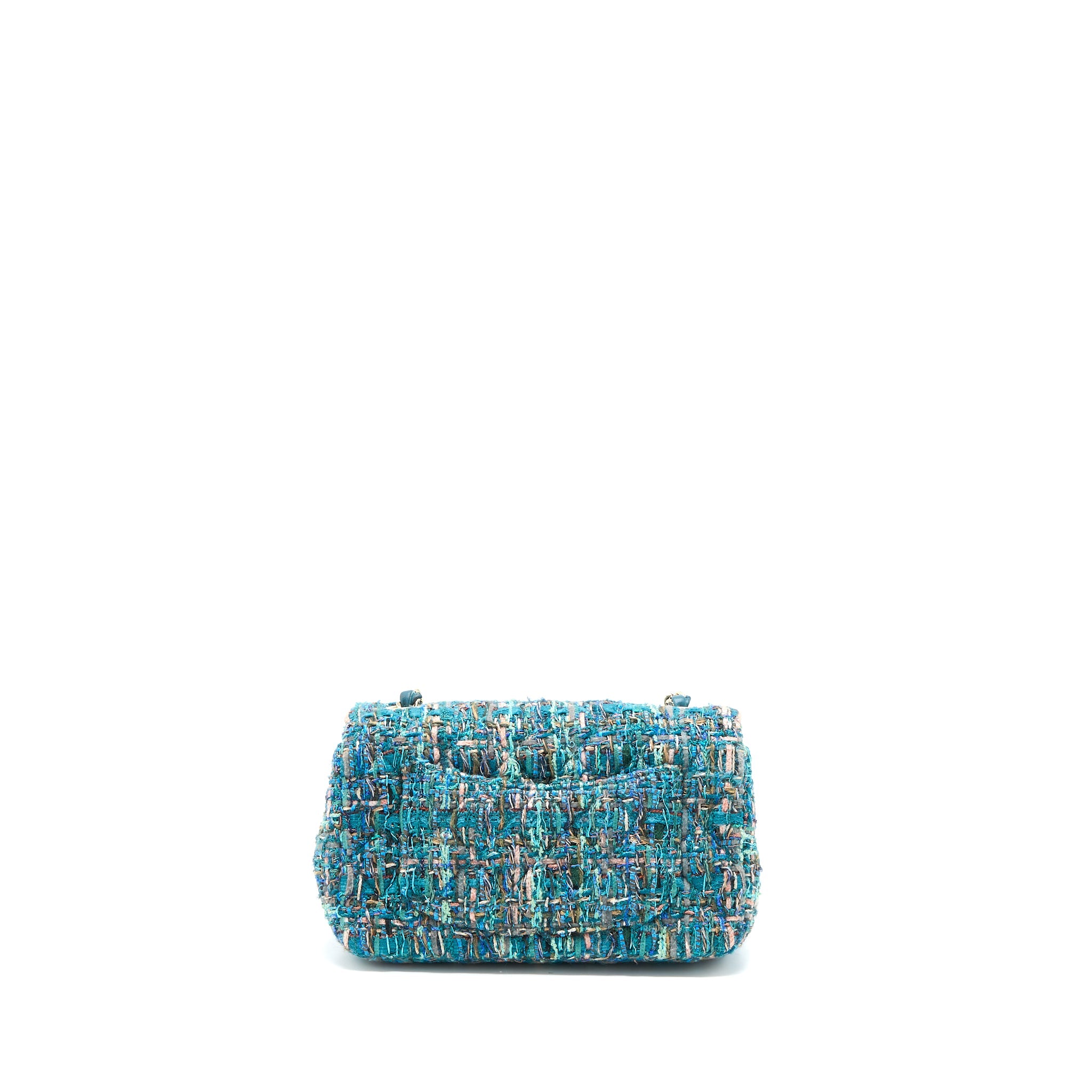 chanel-mini-rectangular-flap-bag-tweed-multicolor-green-lghw