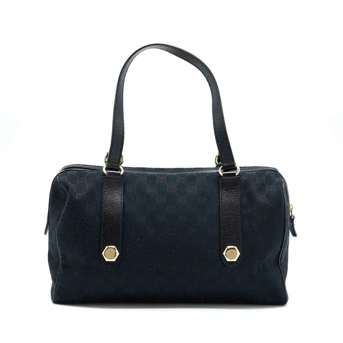 gucci-boston-bag-gg-supreme-fabric-black-shw