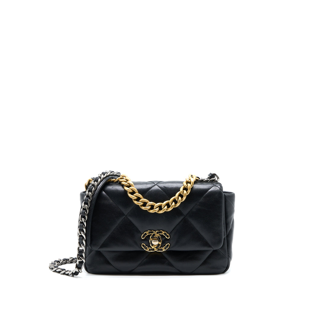 chanel-small-19-bag-lambskin-black-multicolour-hardware-1
