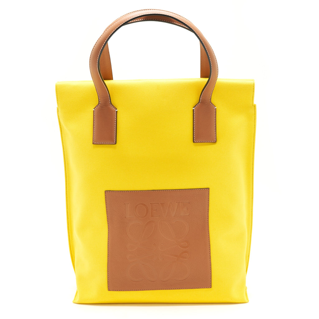 loewe-tote-bag-canvas-yellow-gold-shw