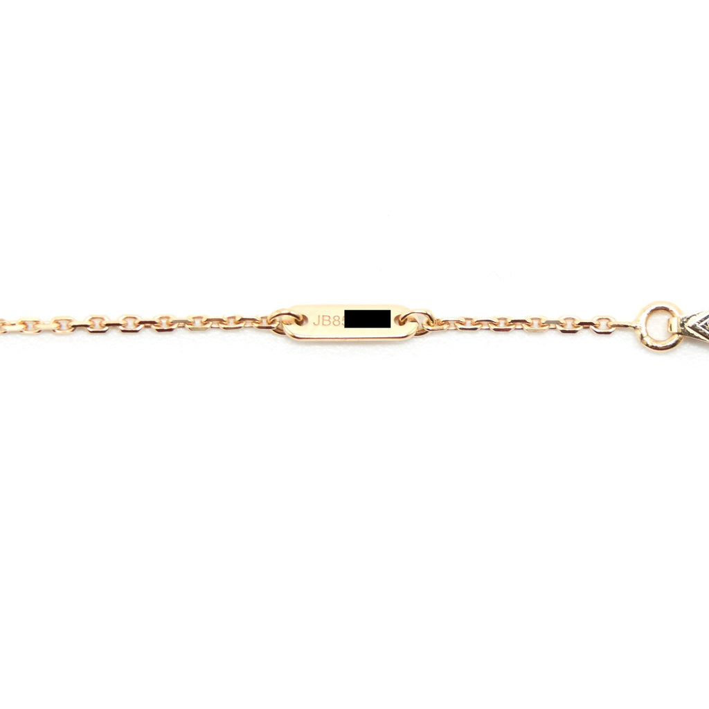 VAN CLEEF & ARPLES SWEET ALHAMBRA ROSE GOLD PENDANT