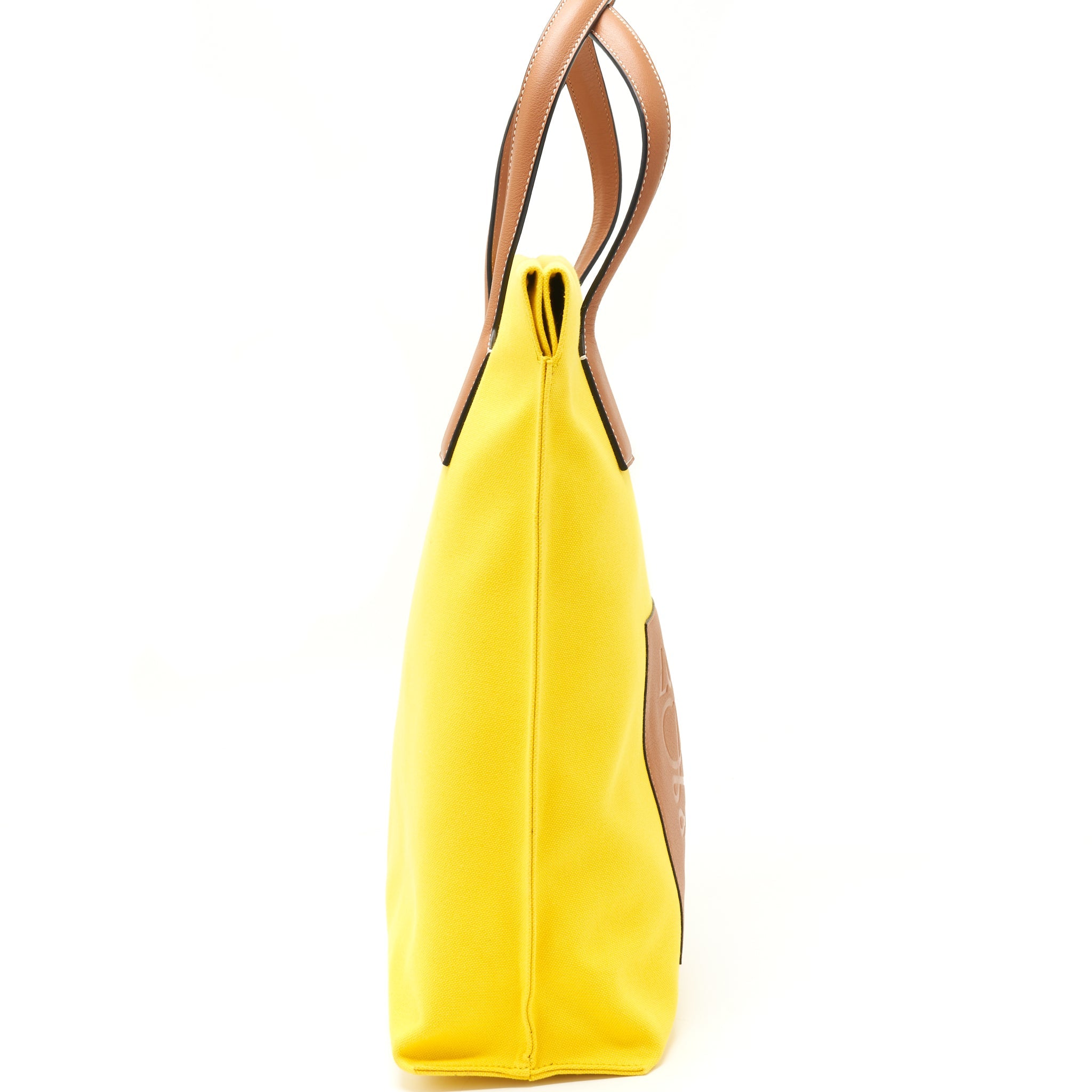 loewe-tote-bag-canvas-yellow-gold-shw