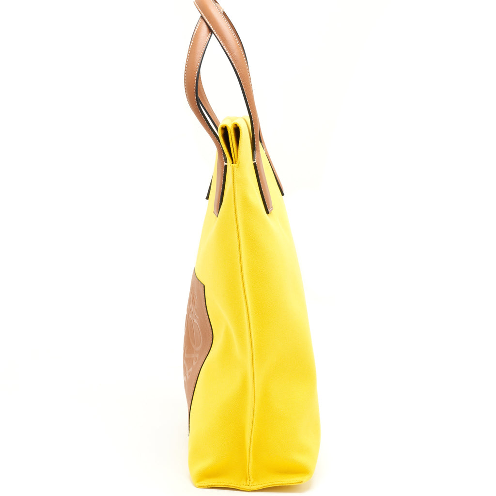 loewe-tote-bag-canvas-yellow-gold-shw
