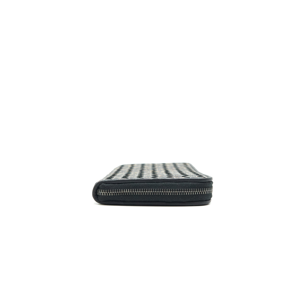 bottega-veneta-mens-zip-around-wallet-black