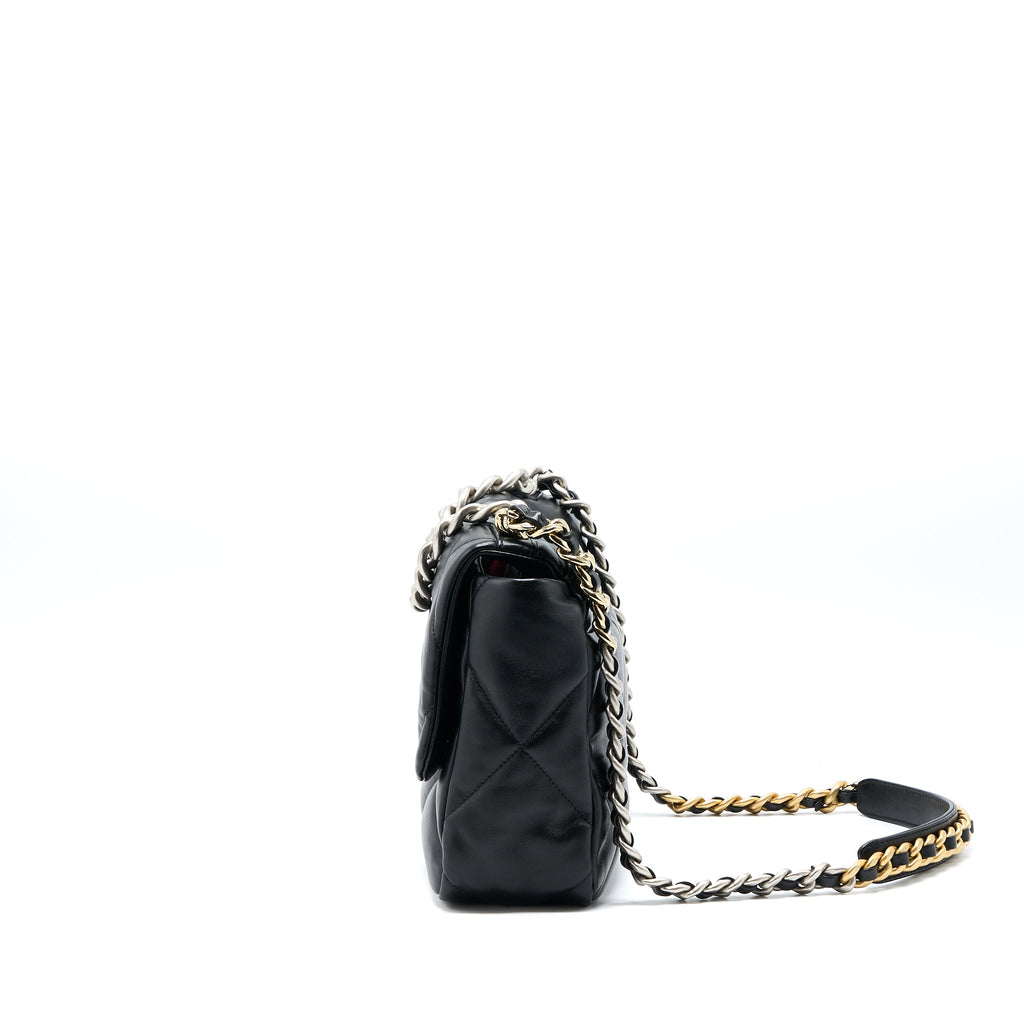chanel-medium-19-bag-goatskin-black-multicolour-hardware-microchip