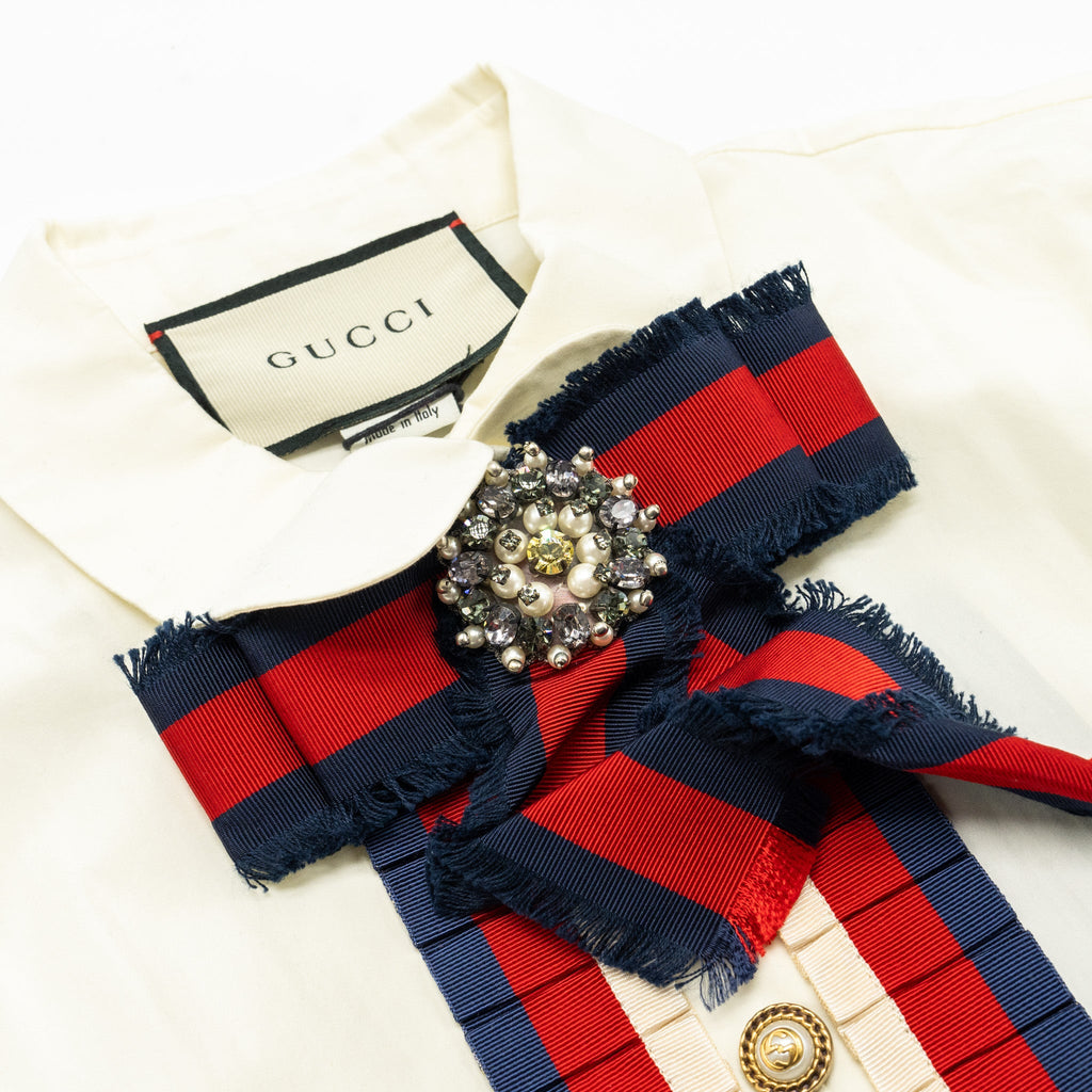 gucci-size-40-cotton-poplin-shirt-top-multicolor
