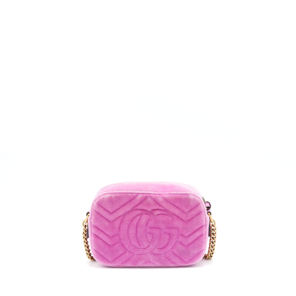 gucci-gg-marmont-camera-bag-velvet-pink-with-crystal-ghw