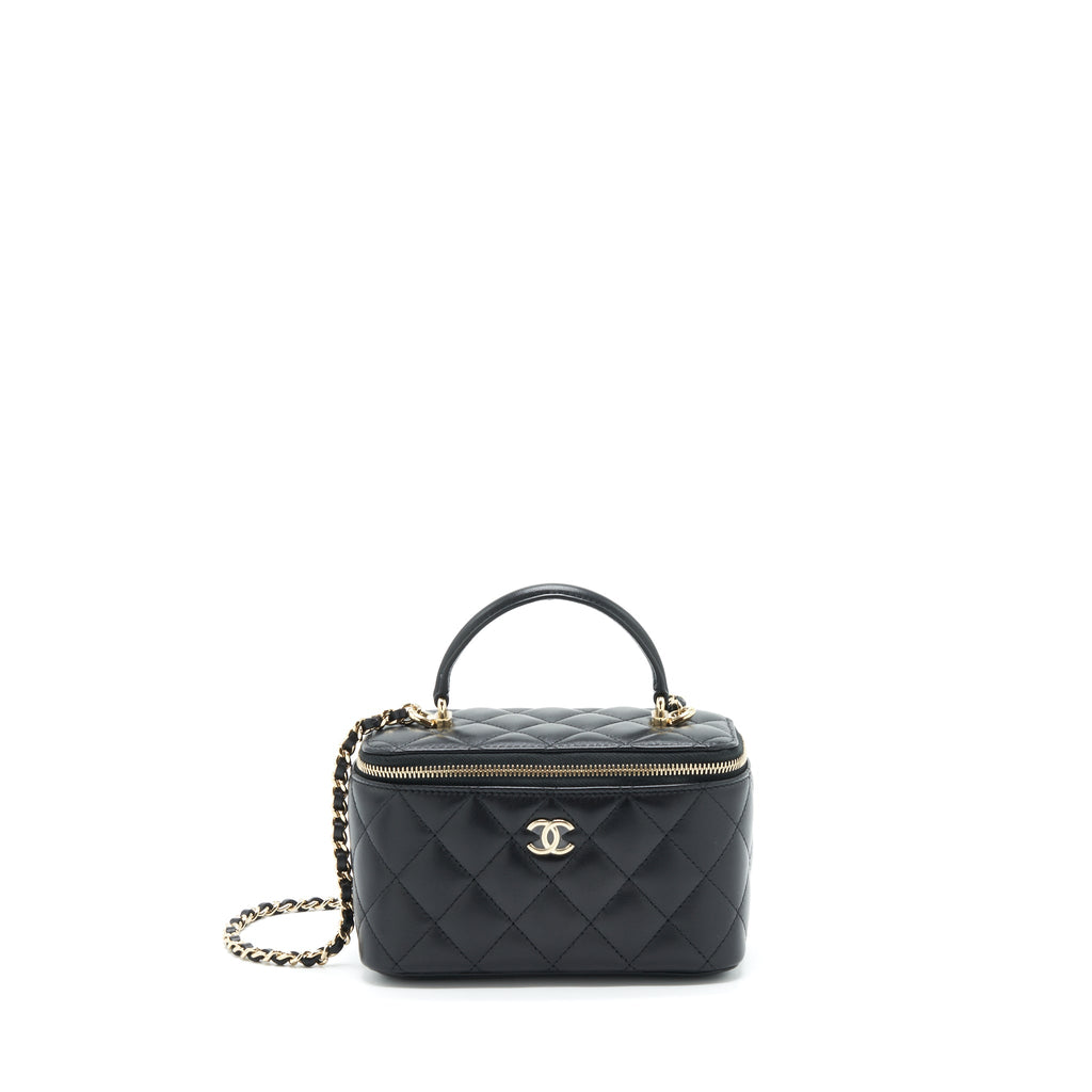 chanel-top-handle-long-vanity-with-chain-lambskin-black-ghw