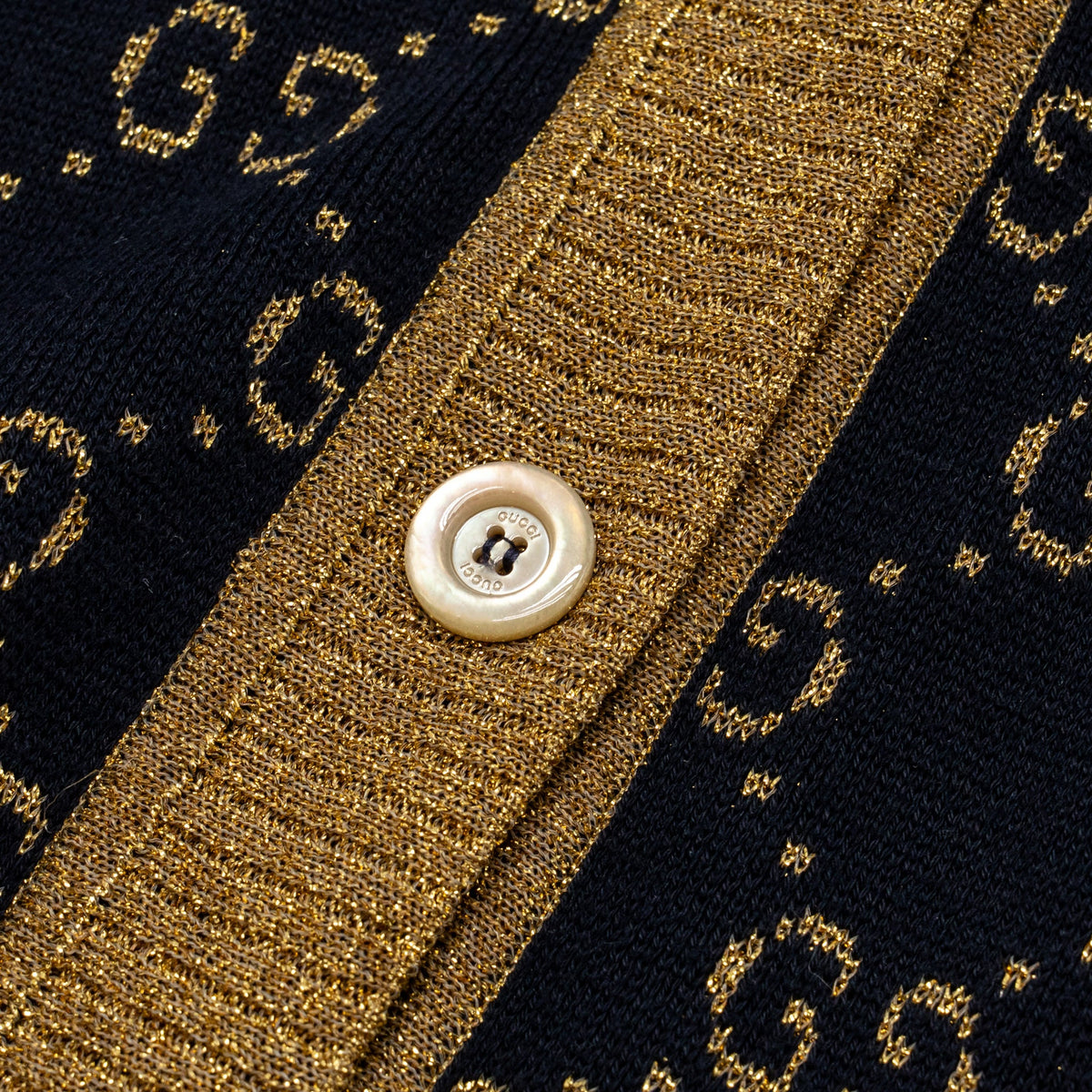 gucci-size-s-cardigan-cotton-navy-gold-1
