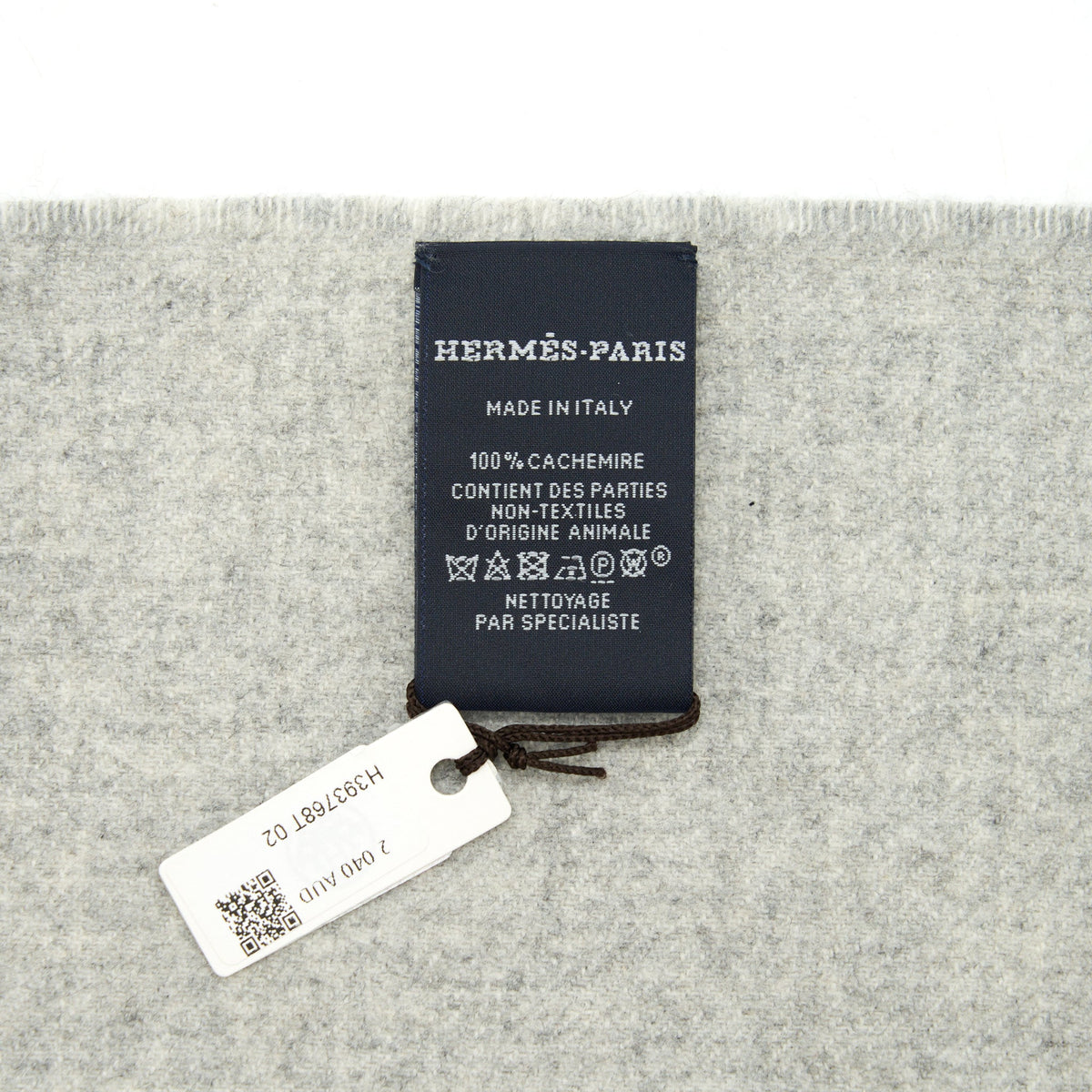 hermes-100-cashmere-cheval-punk-scarf-shawl-light-grey-60-200cm