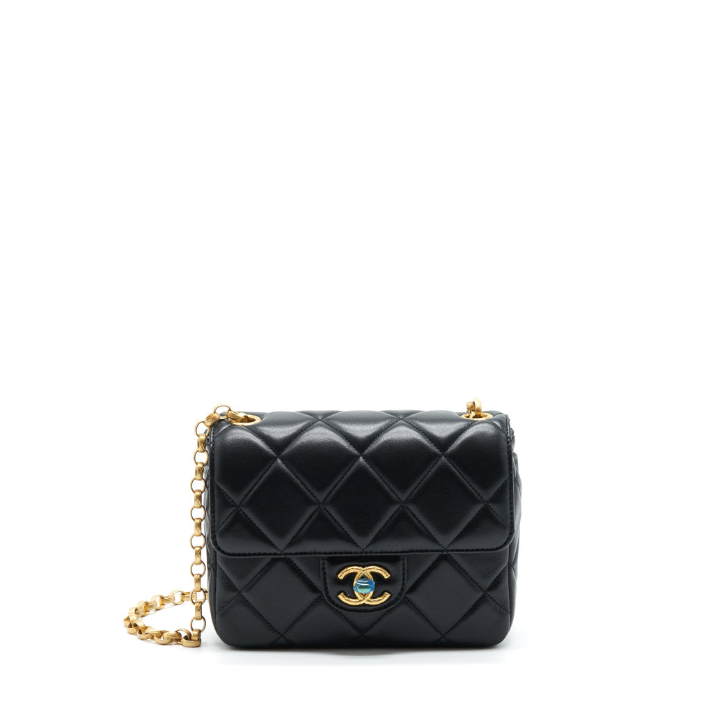 chanel-quilted-medium-square-flap-bag-lambskin-black-brushed-ghw-microchip