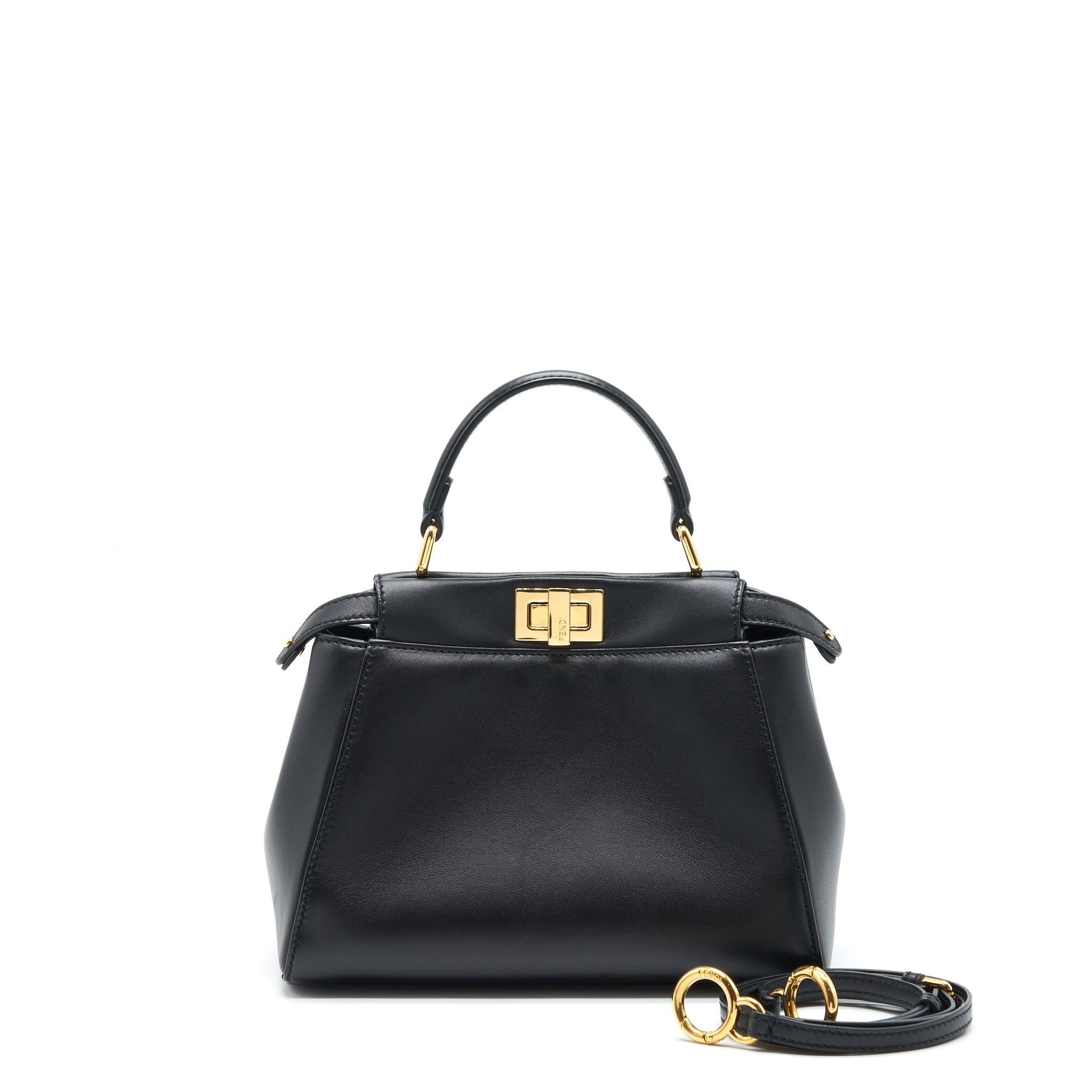 fendi-mini-peekaboo-lambskin-black-ghw