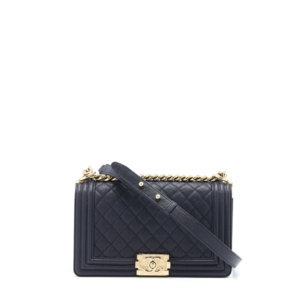 chanel-medium-boy-bag-grained-calfskin-dark-blue-lghw