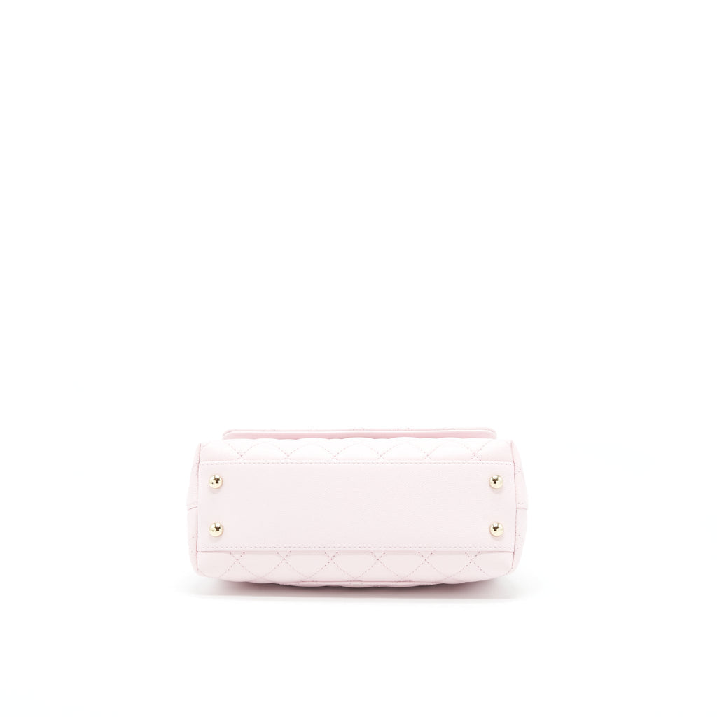 chanel-22p-small-coco-handle-caviar-light-pink-lghw-microchip