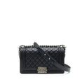 chanel-leboy-boy-bag-medium-caviar-black-ruthenium-sliver-hardware