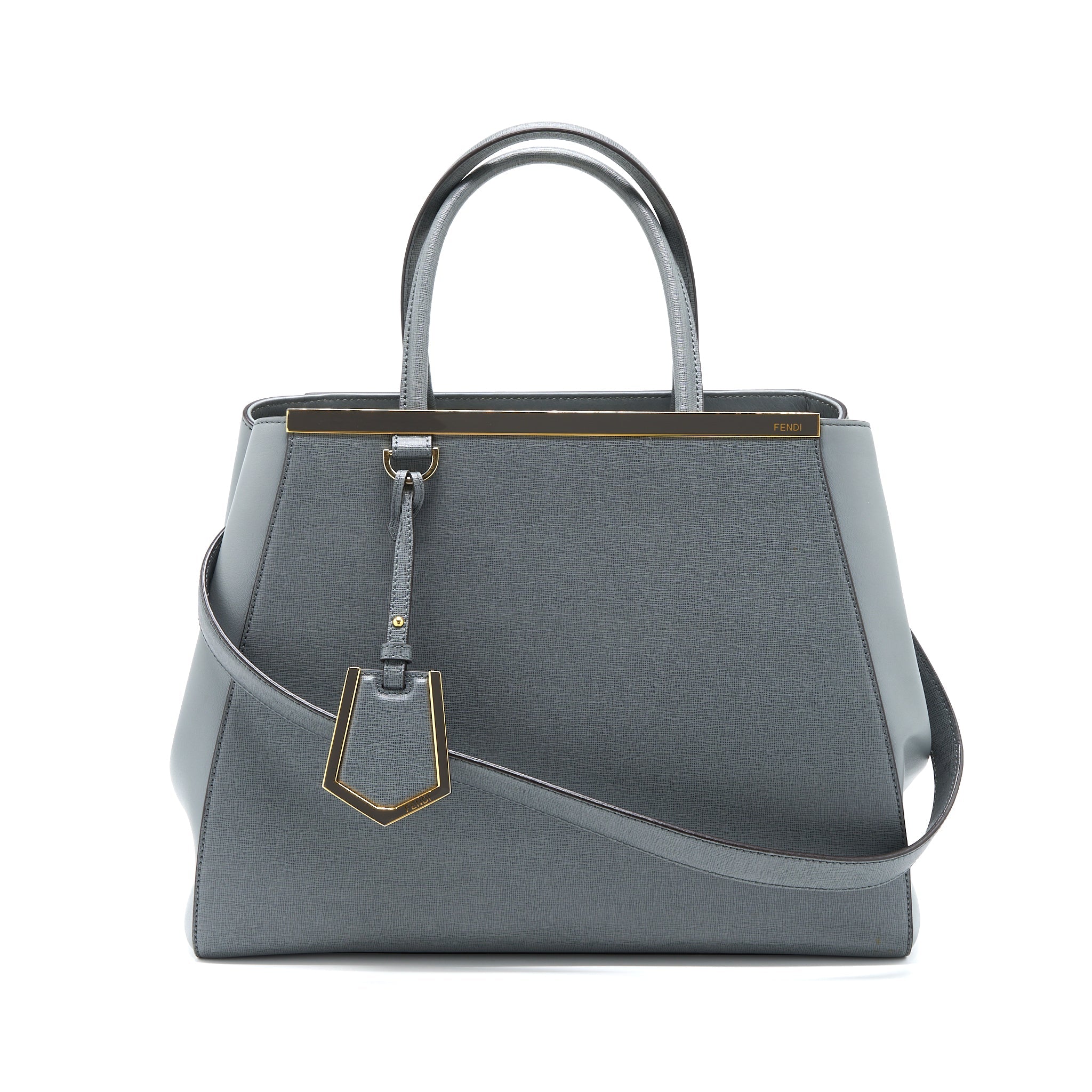 fendi-2-jours-large-bag-grey-ghw