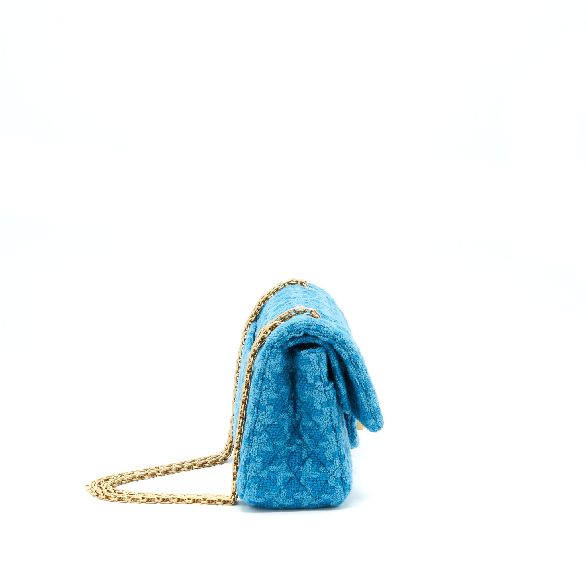 chanel-tweed-2-55-small-reissue-flap-bag-blue-brushed-ghw