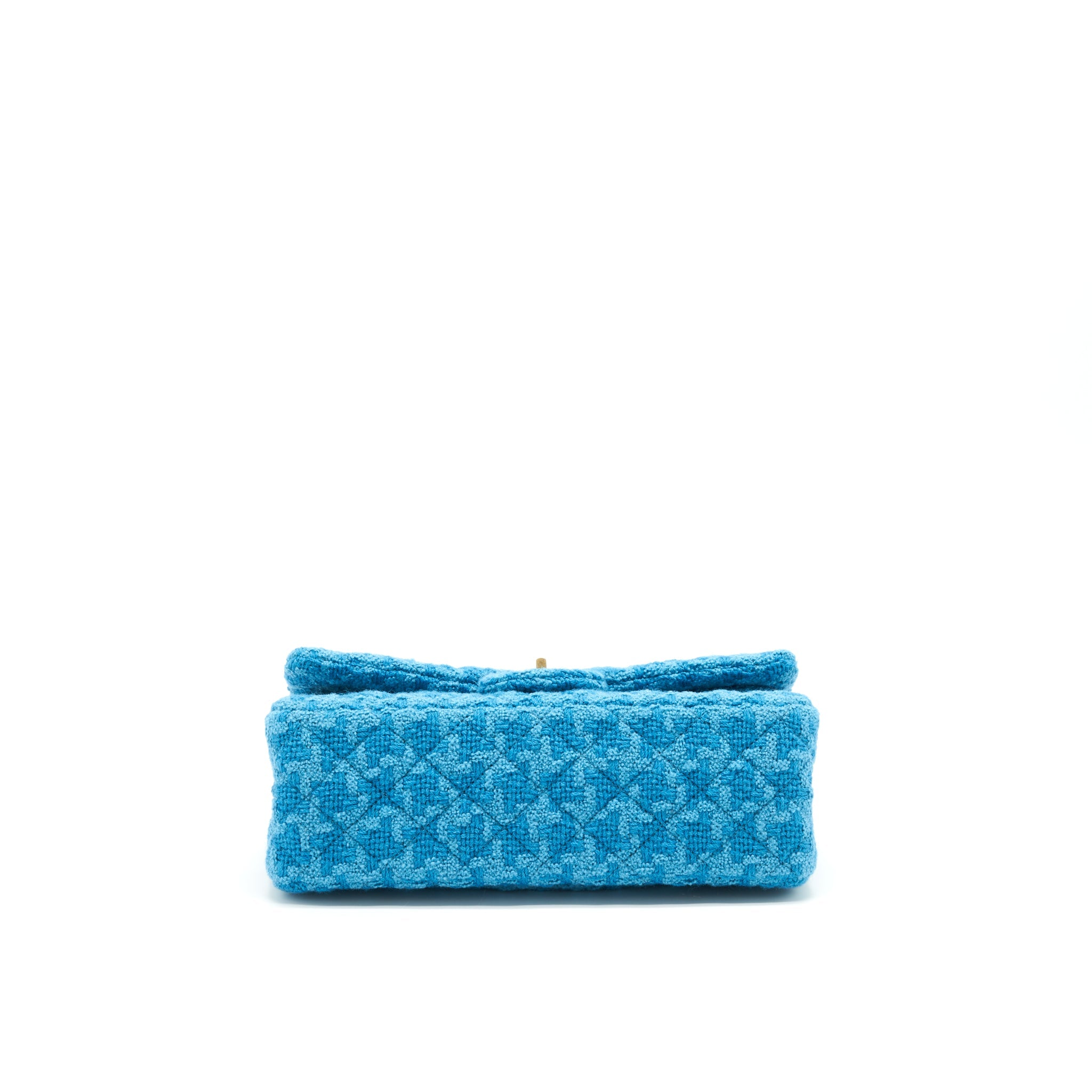chanel-tweed-2-55-small-reissue-flap-bag-blue-brushed-ghw