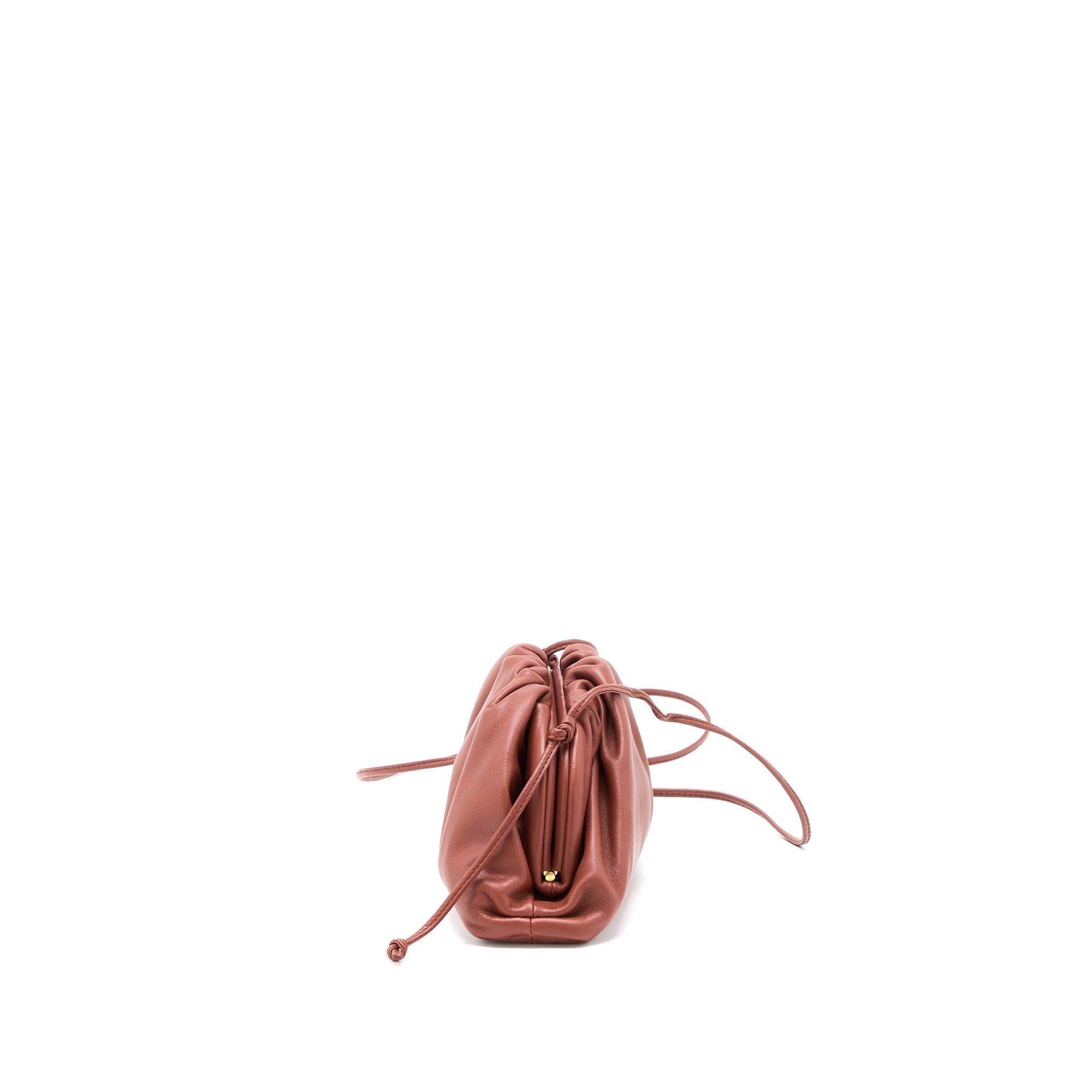 bottega-veneta-mini-pouch-calfskin-dard-red-ghw