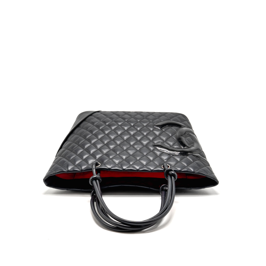 chanel-cambon-ligne-tote-bag-calfskin-patent-black-shw