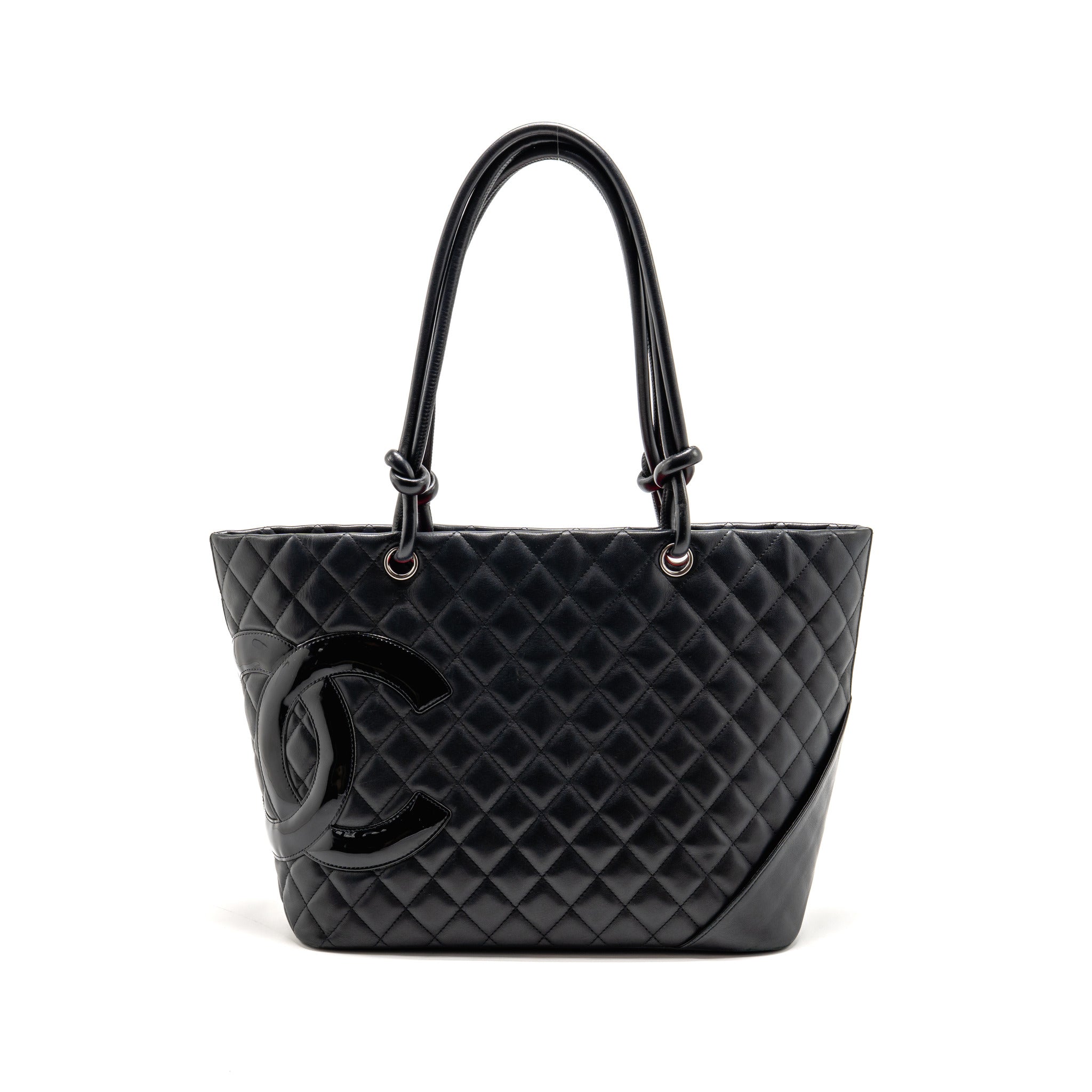chanel-cambon-ligne-tote-bag-calfskin-patent-black-shw