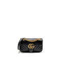 gucci-gg-marmont-small-shoulder-bag-chevron-leather-black-ghw