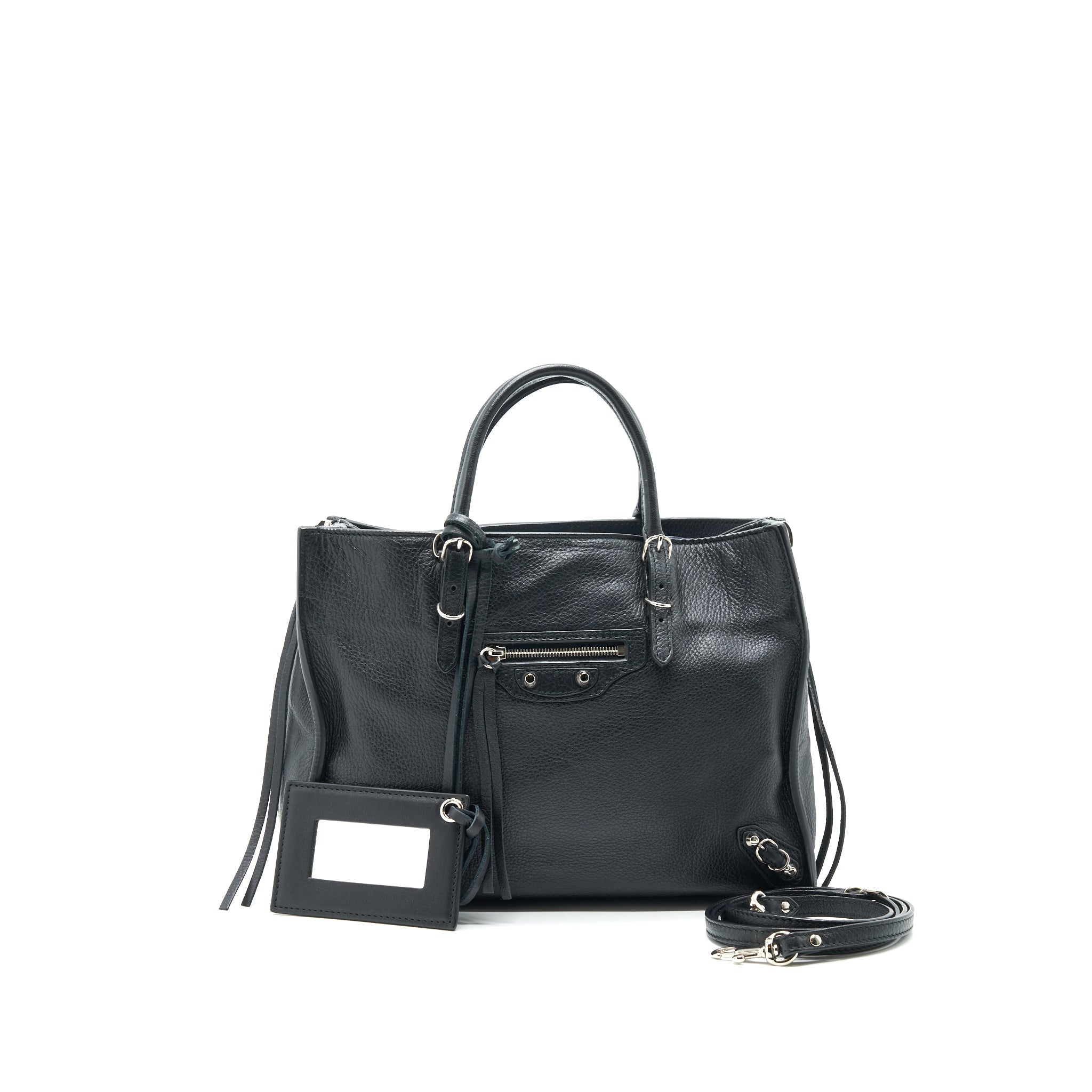 balenciaga-papier-a4-classic-studs-bag-leather-black