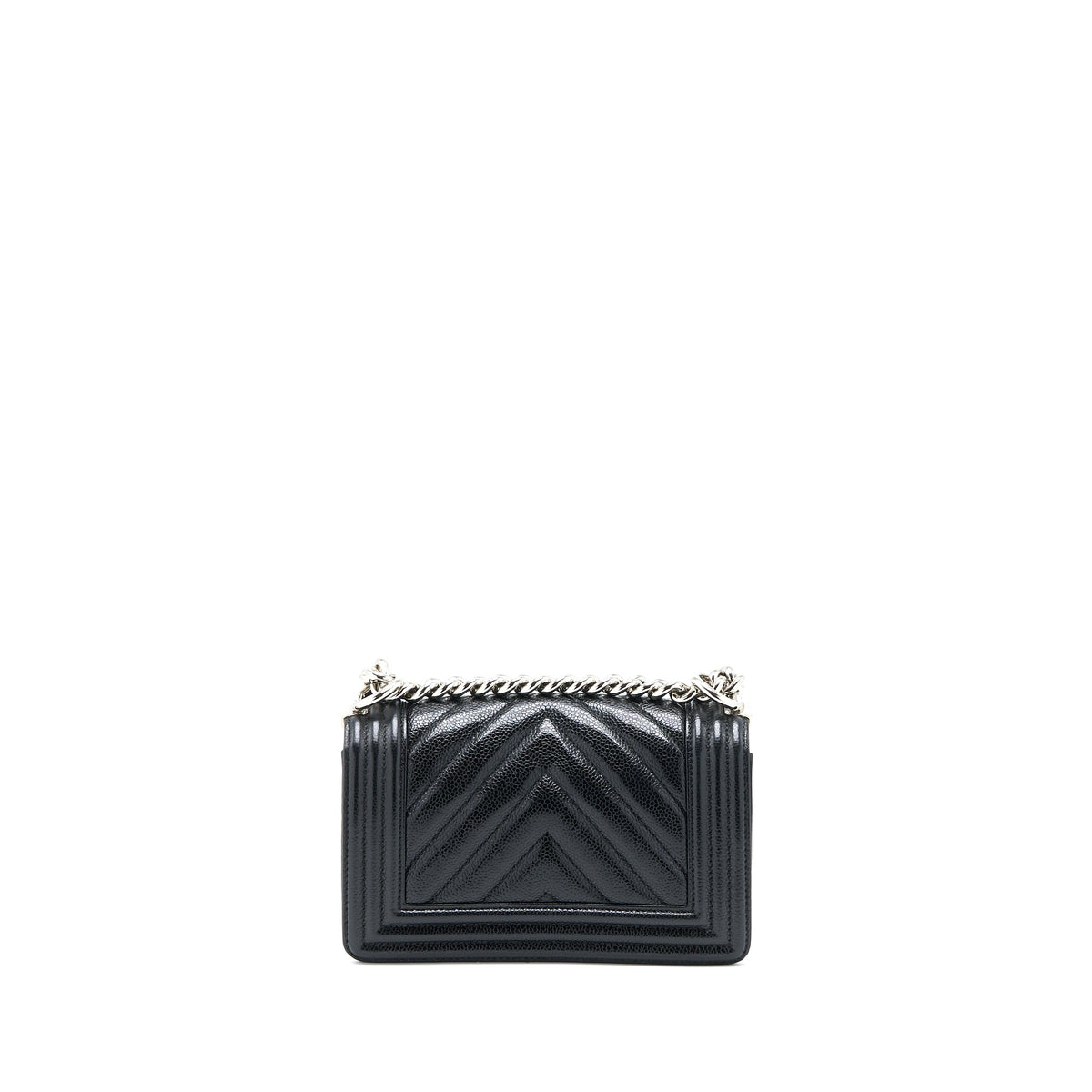 chanel-small-chevron-boy-bag-shiny-grained-calfskin-black-shw
