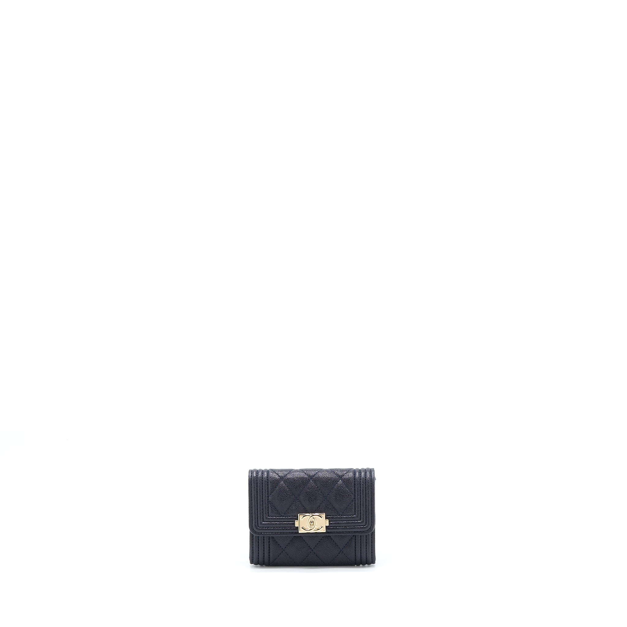chanel-boy-small-flap-card-holder-caviar-black-ghw