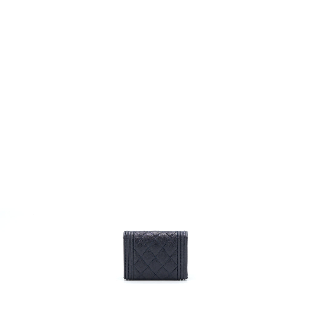 chanel-boy-small-flap-card-holder-caviar-black-ghw