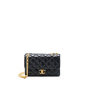 chanel-22k-gold-pillar-adjustment-chain-flap-bag-lambskin-black-ghw-microchip