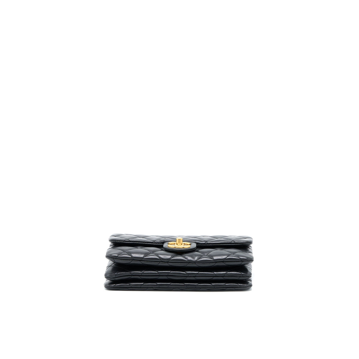 chanel-22k-gold-pillar-adjustment-chain-flap-bag-lambskin-black-ghw-microchip