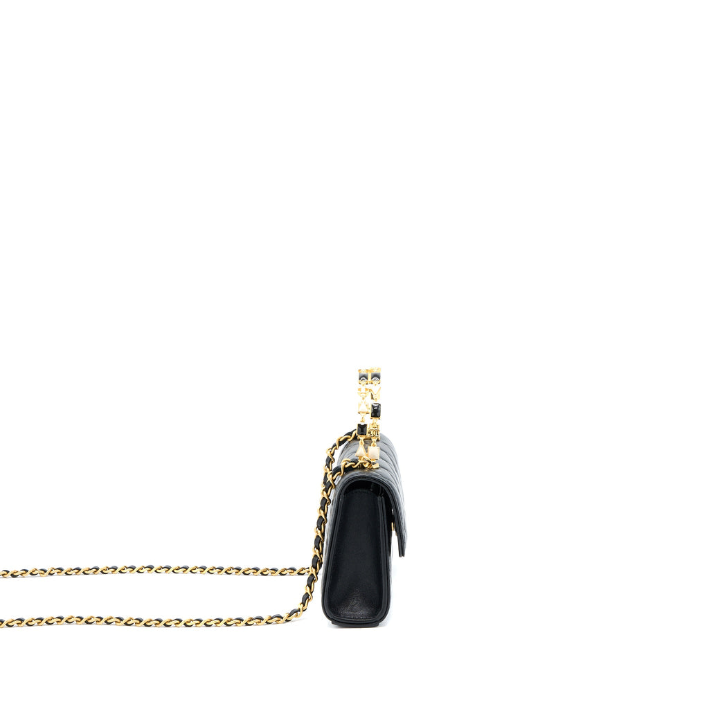 chanel-22b-flap-bag-enamel-cc-logo-top-handle-lambskin-black-brushed-ghw