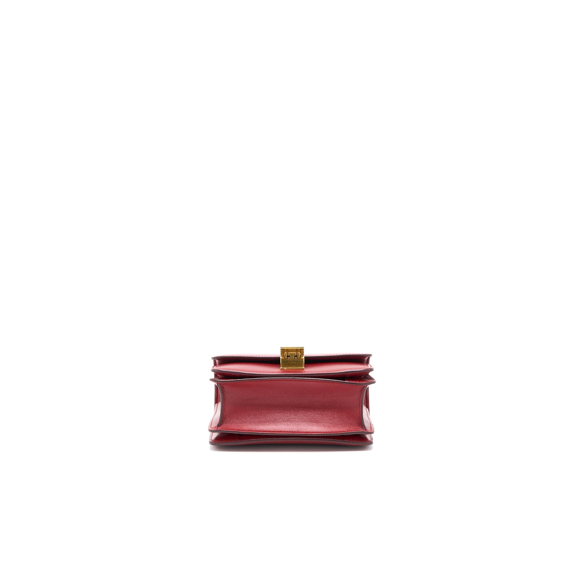 celine-mini-box-calfskin-red-ghw