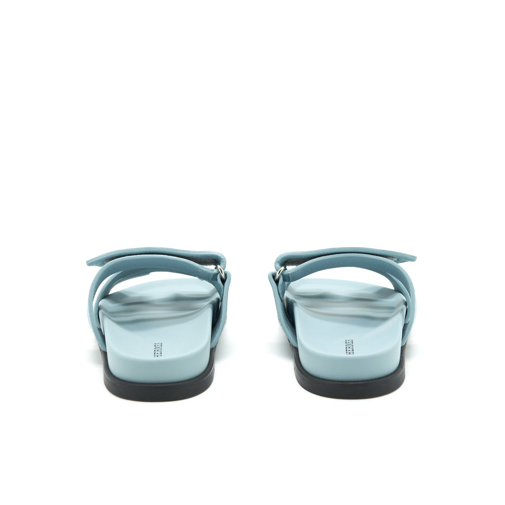 hermes-size-38-chypre-sandals-suede-blue