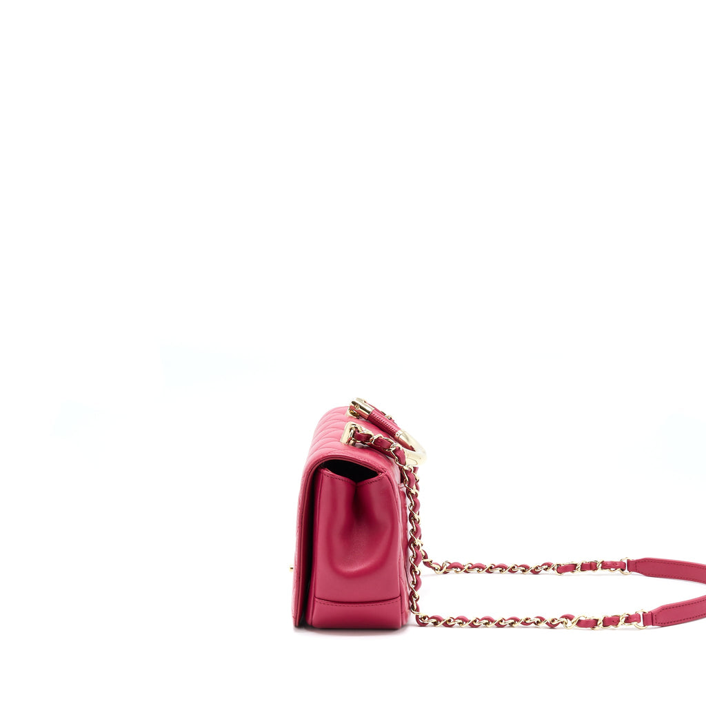 chanel-top-handle-flap-bag-crossbody-lambskin-pink-ghw