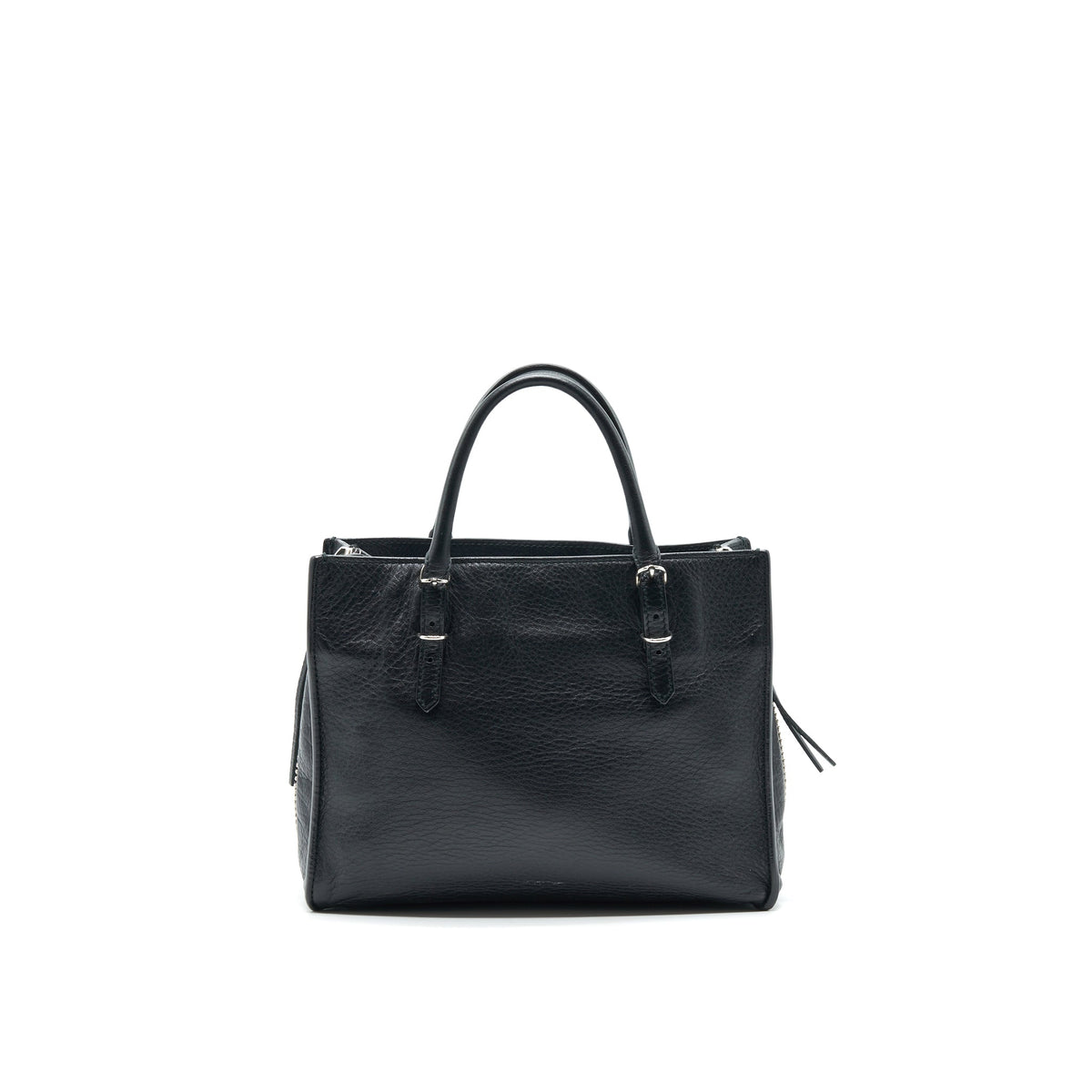 balenciaga-papier-a4-classic-studs-bag-leather-mini-black