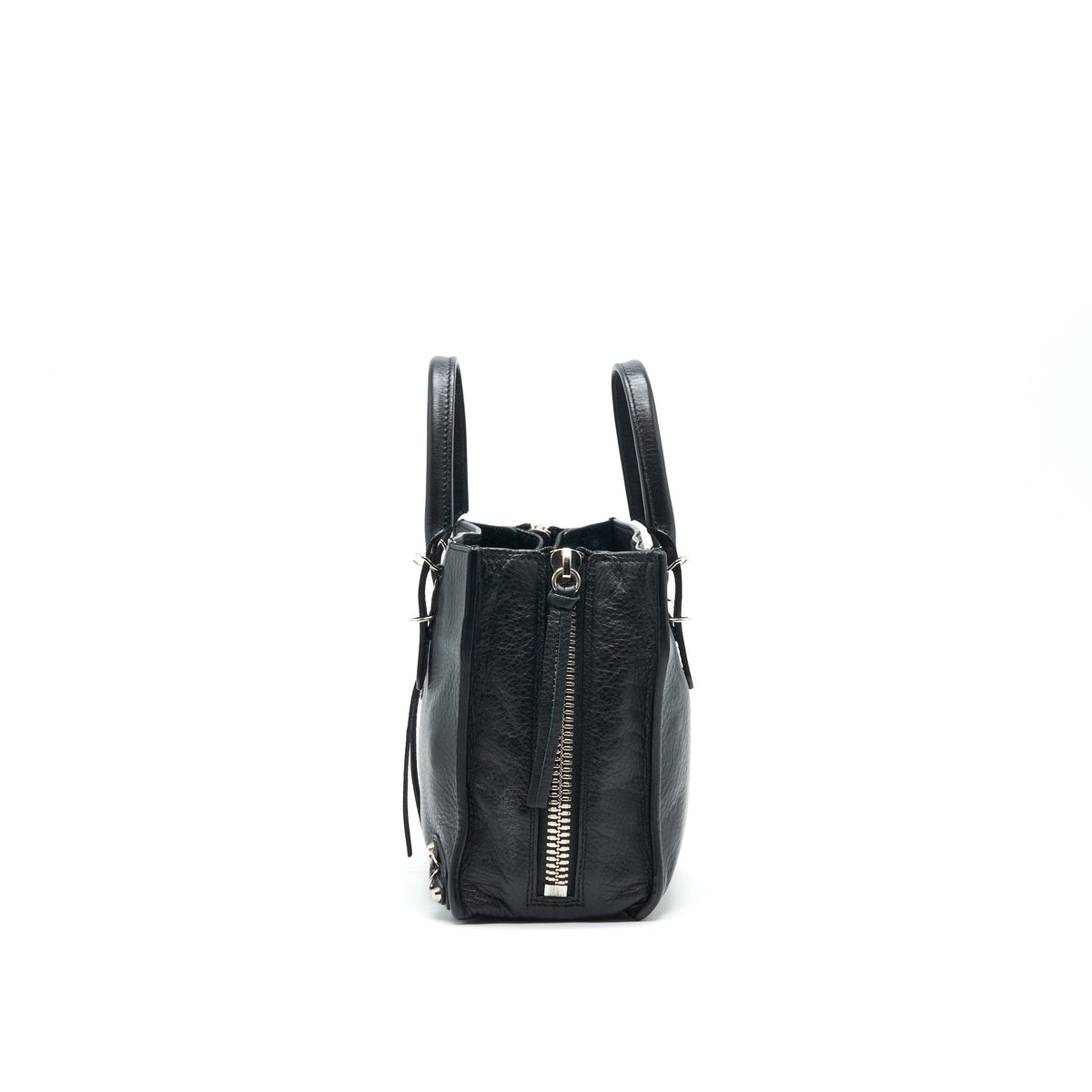 balenciaga-papier-a4-classic-studs-bag-leather-mini-black