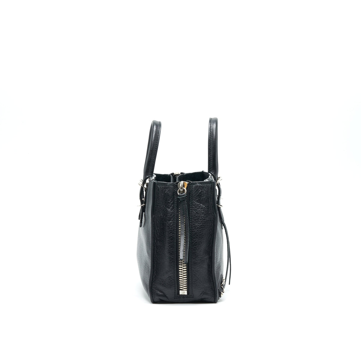 balenciaga-papier-a4-classic-studs-bag-leather-mini-black