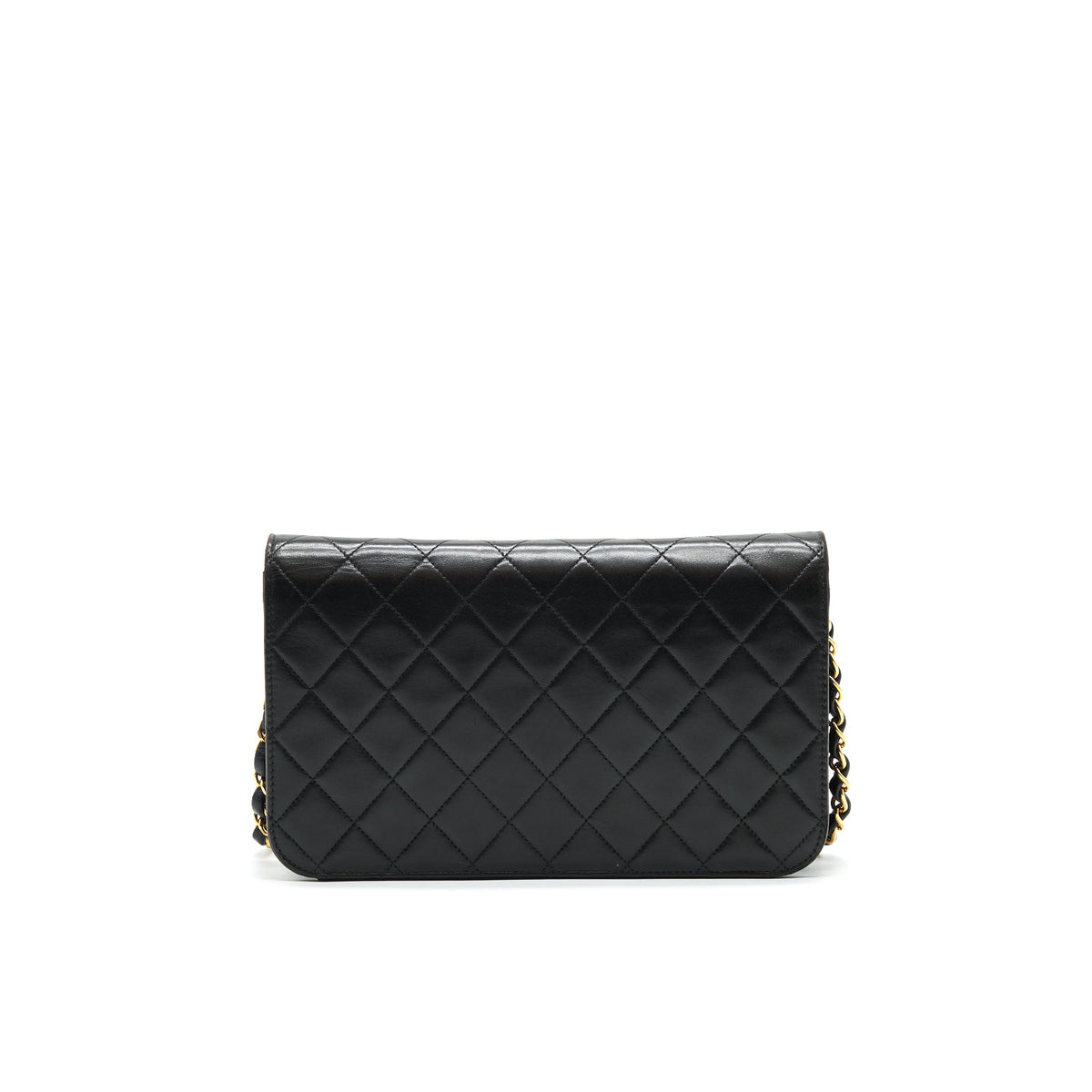 chanel-vintage-lambskin-flap-bag-with-chain-black-24k-ghw