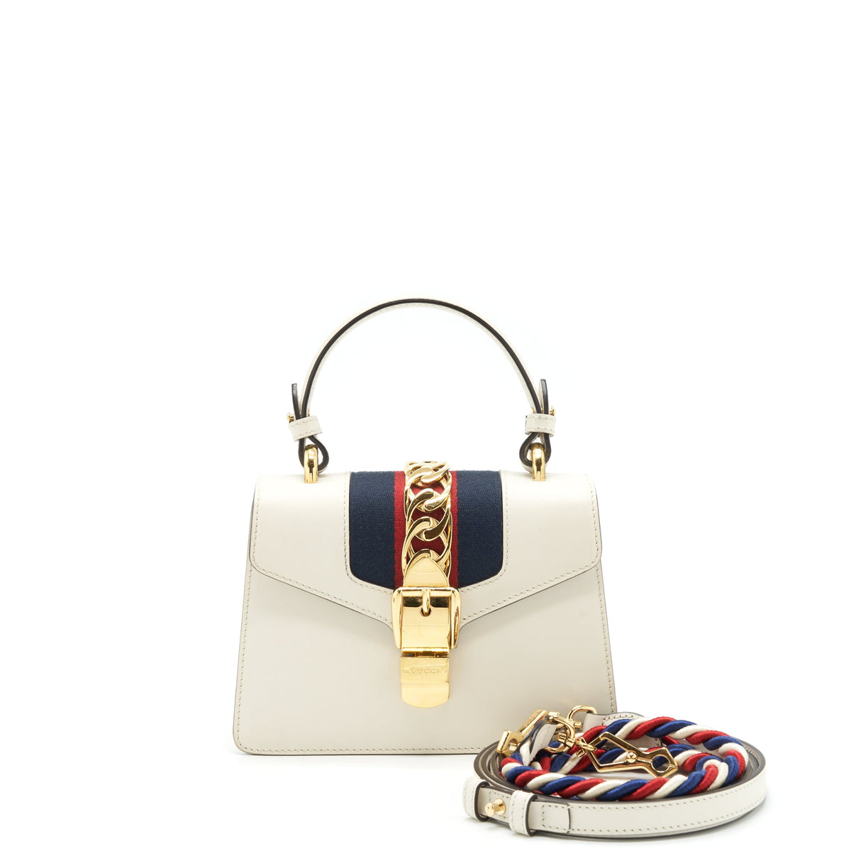gucci-mini-top-handle-sylvie-bag-white-ghw-1