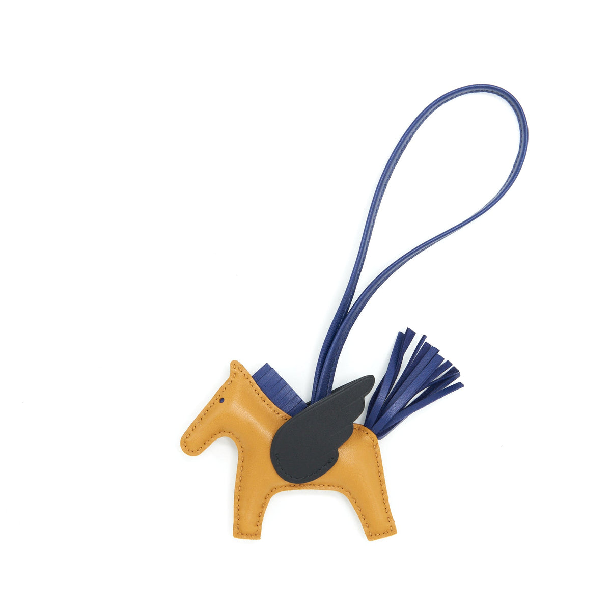 hermes-rodeo-pegase-bag-charm-sesame-blue-saphir-black