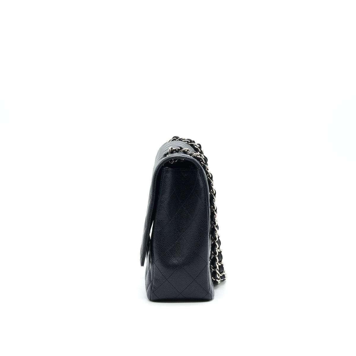 chanel-cavier-classic-maxi-single-flap-bag-black-shw