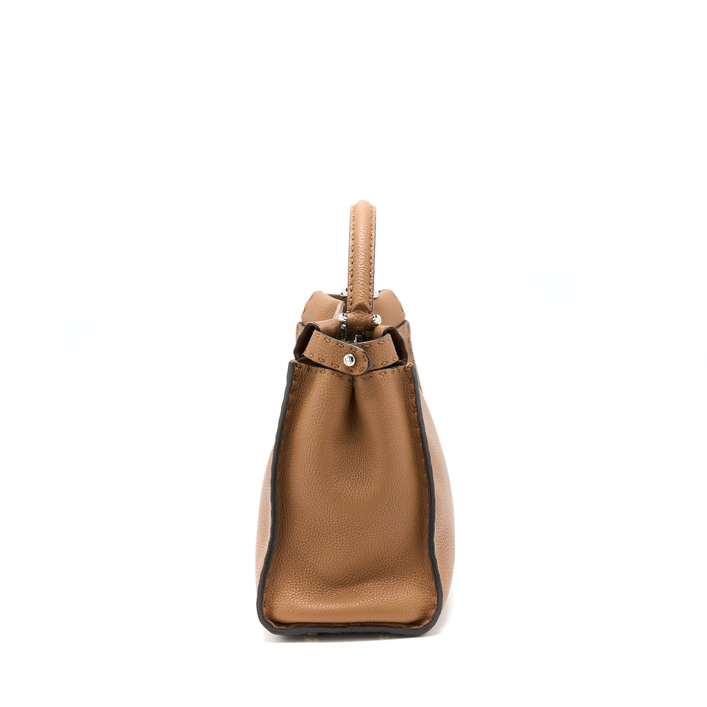fendi-medium-peekaboo-tote-bag-grained-calfskin-caramel-shw-1