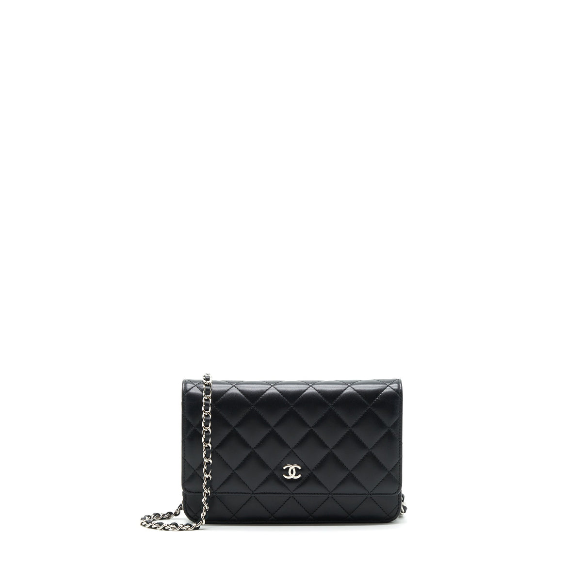 chanel-classic-wallet-on-chain-lambskin-black-shw