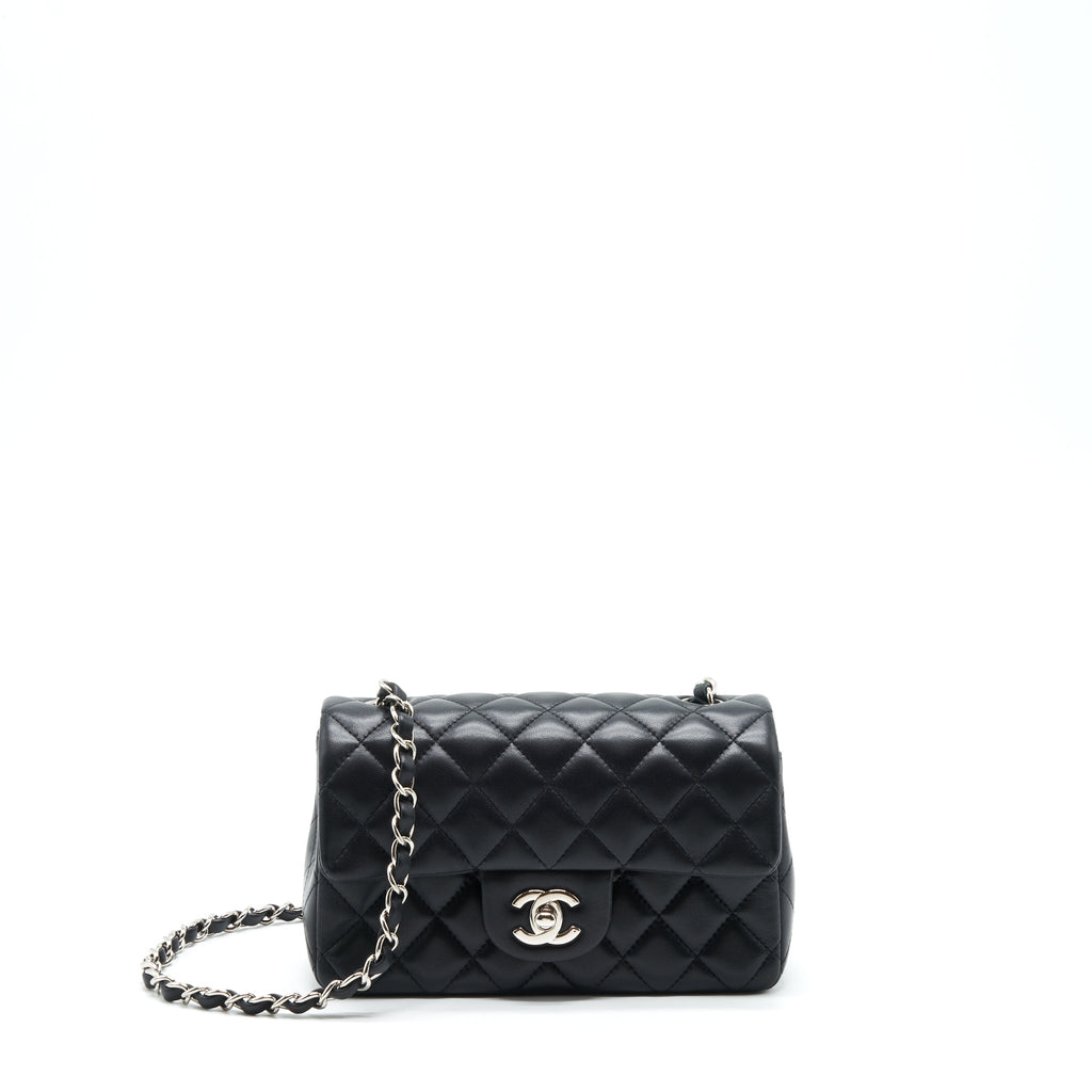 chanel-mini-rectangular-lambskin-black-shw